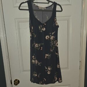Wild Fable Navy Floral Dress